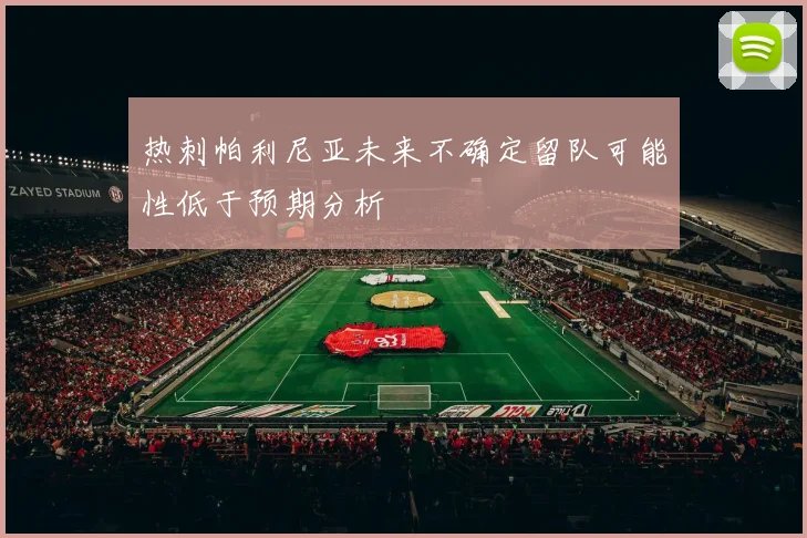 热刺帕利尼亚未来不确定留队可能性低于预期分析