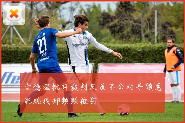 古德温批评裁判尺度不公对手随意犯规我却频频被罚